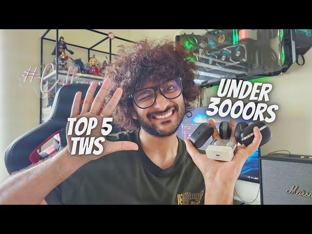 Top 5 TWS Under 3000Rs | My Pick | Malayalam with Eng Sub