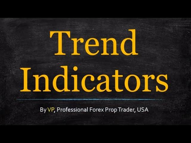 Forex Trend Indicators for the No Nonsense Forex Algorithm