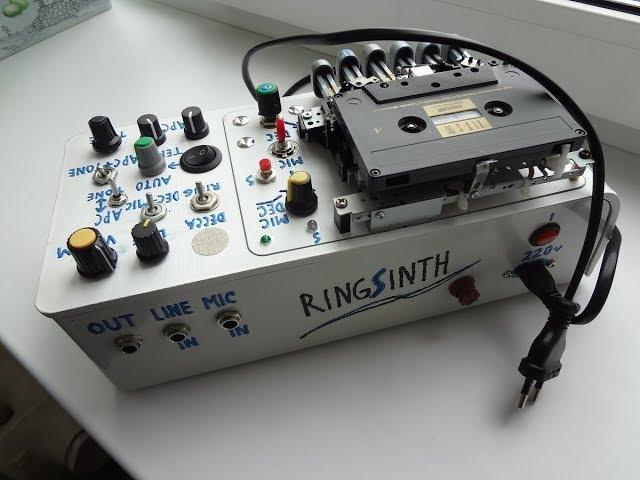 RingSinth - homemade synthesizer