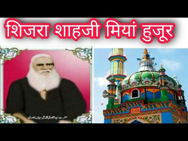 Shijra Hazrat Haji Shahji Mohammad Sher Miyan Rehmatullahalaih Pilibhit Shareef