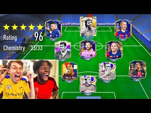 129 FUT DRAFT *PRANK* ON SV2!! (EA FC 24)