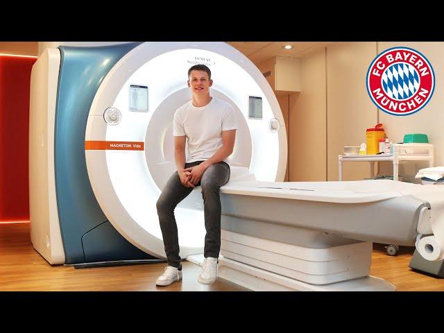 Behind the scenes of Alexander Nübel's medical at FC Bayern