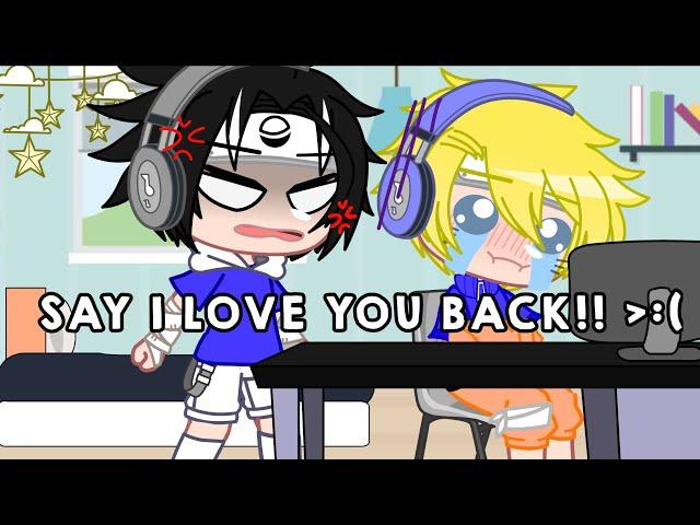 SAY I LOVE YOU BACK || Sasunaru! || meme? || REPOST ‍️ || sxfia !