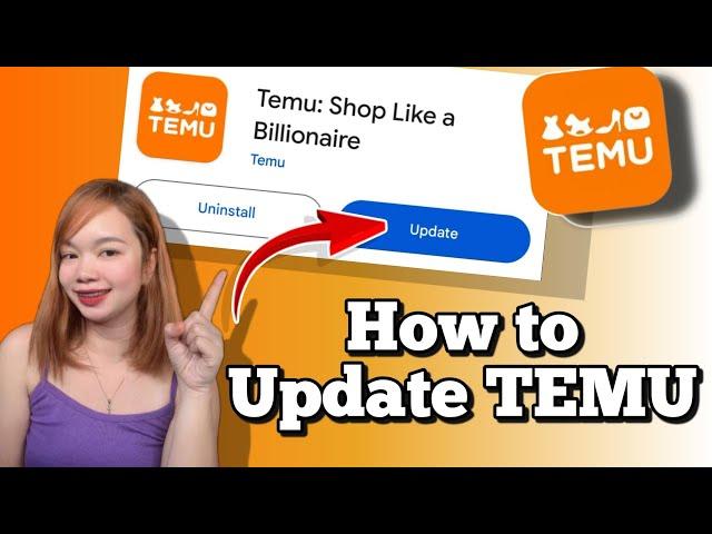 PAANO MAG UPDATE NG TEMU APP | HOW TO UPDATE TEMU | Riencyll Cabile