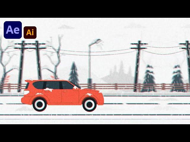 Create Infinite Vector Scenes in After Effects | Tutorial