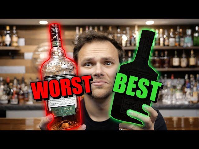 The BEST And WORST Rye Whiskey