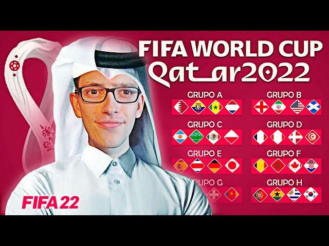 Simulo el MUNDIAL DE QATAR 2022 en FIFA 22 y este es el Campeón..