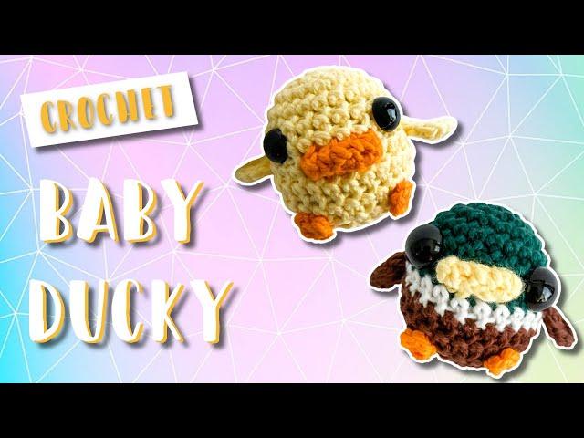 Amigurumi Baby Duck | Easy Beginners Tutorial | Crochet Pattern PDF | Right Handed