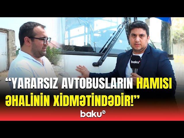 40 dərəcə istidə uşaqla avtobus gözləyirik | Marşrut problemi necə həll edilir?