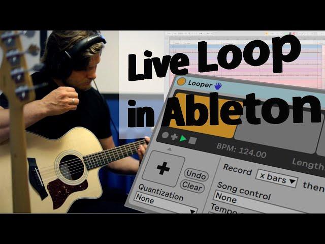 Guitar Looping in Ableton Live [Elliahh - Hope] Live Loop Video