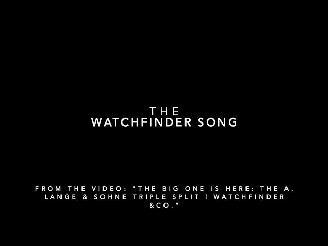 The Watchfinder Song (Francesco Biondi, "Twisted Mechanics")