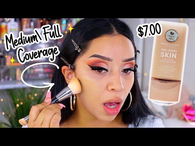 PROFUSION COSMETICS FEEL GOOD SKIN FOUNDATION REVIEW + WEAR TEST!