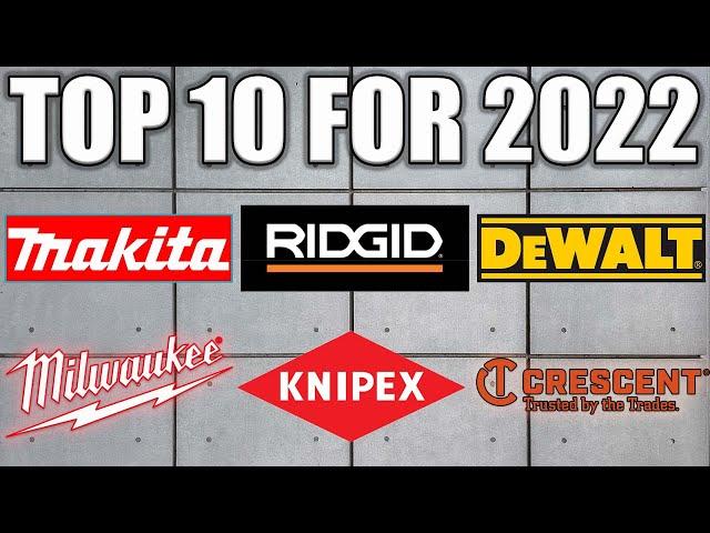 Top 10 Tools In Action from Milwaukee, DeWALT, Makita, Knipex, and Ridgid for 2022!