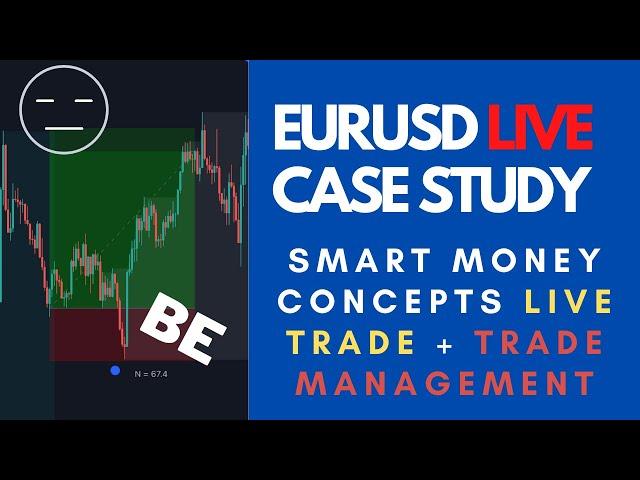 EURUSD 28/02/22 LIVE TRADE | SMART MONEY | CASE STUDY | LIVE TRADE MANAGEMENT | FTMO STRATEGY