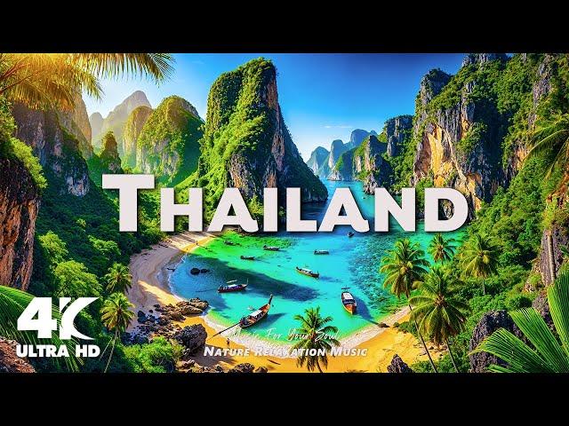 FLYING OVER THAILAND 4K UHD • Stunning Footage, Scenic Relaxation Film - 4K Video Ultra HD