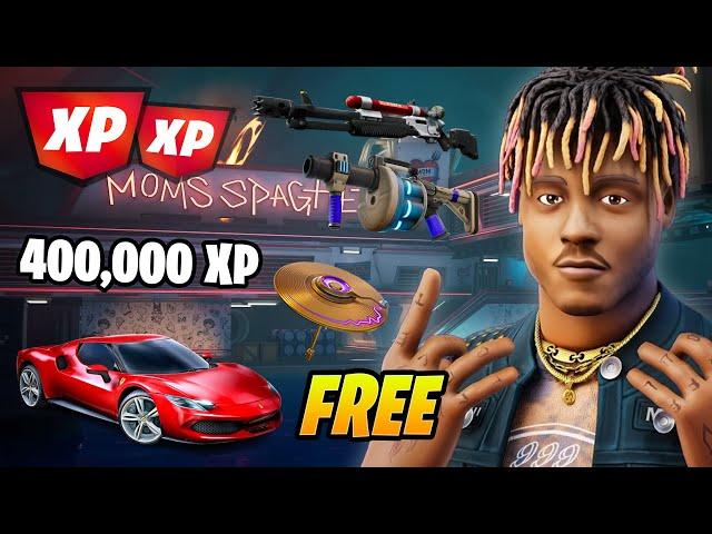 FORTNITE FREE JUICE WRLD SKIN! - RYCHLÝ LEVEL 50 v CHAPTER 2!