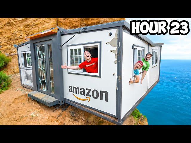 I Survived 24 Hours In Amazon House