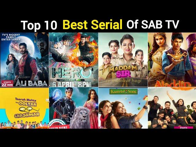 Top 10 Best Serial of Sab TV | Most popular Tv shows |#tellyvideos