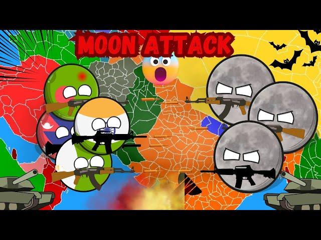 Pakistan And India  Friendship Vs Devil Moon #countryballs #nutshell