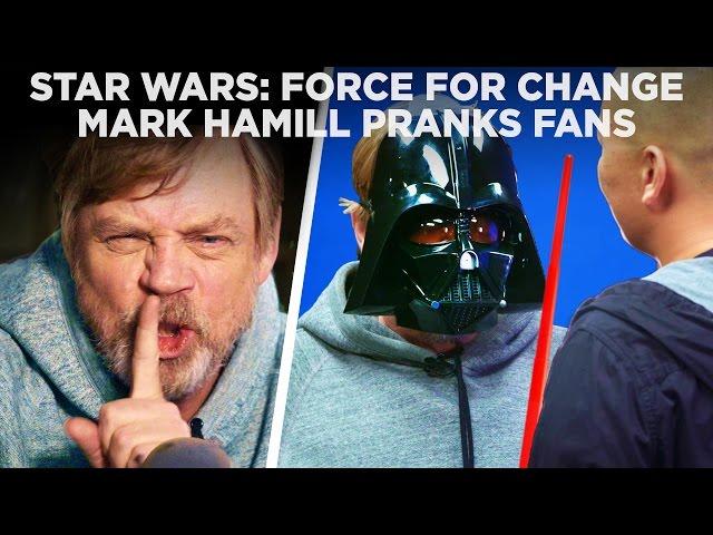 Mark Hamill Pranks Star Wars Fans with Epic Surprise for Force For Change