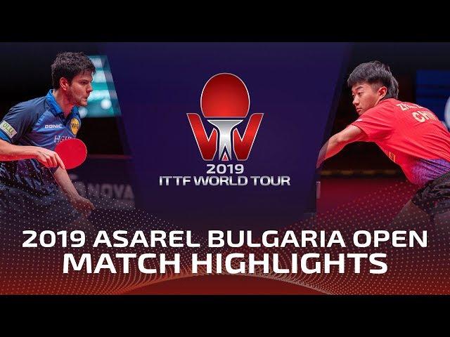 Zhao Zihao vs Dimitrij Ovtcharov | 2019 ITTF Bulgaria Open Highlights (1/4)