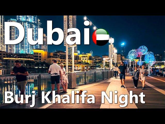 Nightlife in Dubai, the Most Expensive City in the World 4K