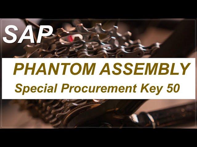 SAP Phantom Assembly | SPK 50 | Production Execution | SAP Demo