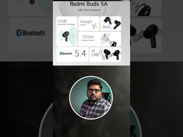 Redmi Buds 5A Launched #RedmiBuds5A #GreedyTech