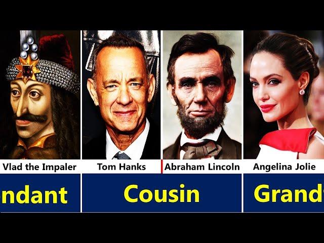 Celebrities With Unbelievable Ancestors