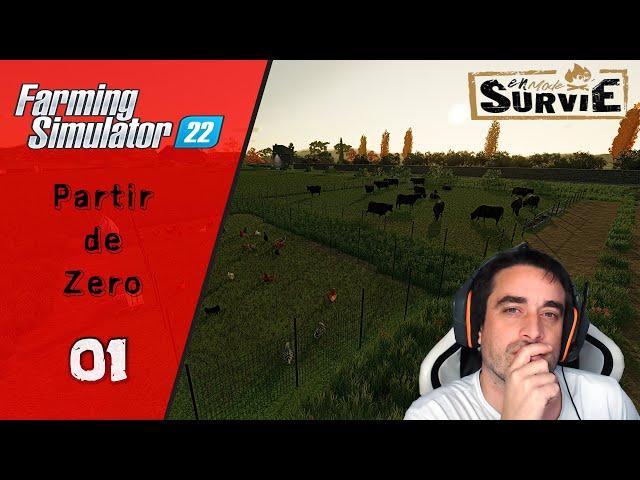 Fs22 / Partir de zéro / Mods Survie / L'optimisation de Démarrage !! #01