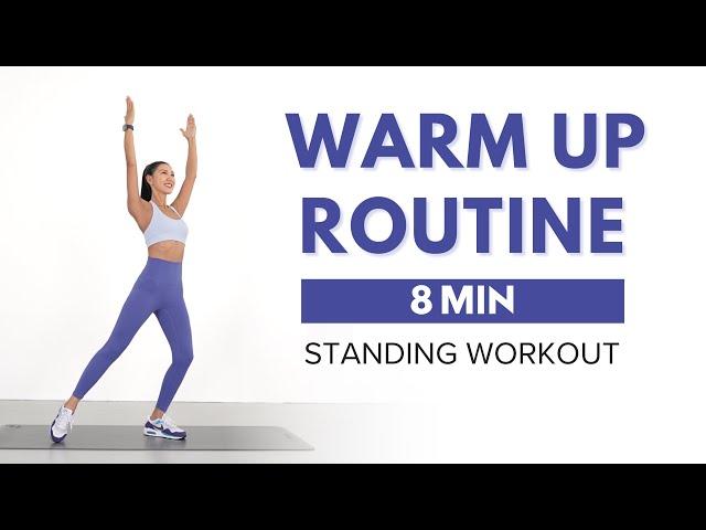8 MIN BEST WARM UP EXERCISES BEFORE WORKOUTS