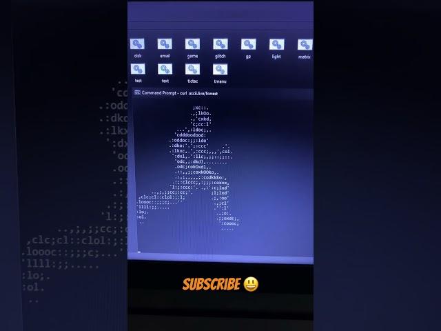 CMD Prompt - Ascii Live #coding #codelife #codelife1 #programming #codinglife