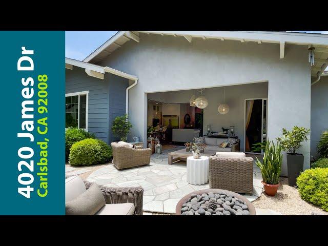 4020 James Dr, Carlsbad, CA 92008 - Carlsbad Home for Sale