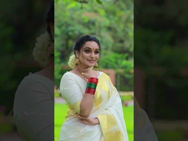 Lakshmi Nakshathra in Kerala Saree | Star Magic Lakshmi Nakshathra