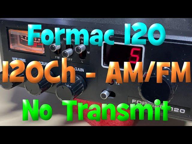 EP 162  - Formac 120 AM/FM CB radio - No Transmit, can i fix it?