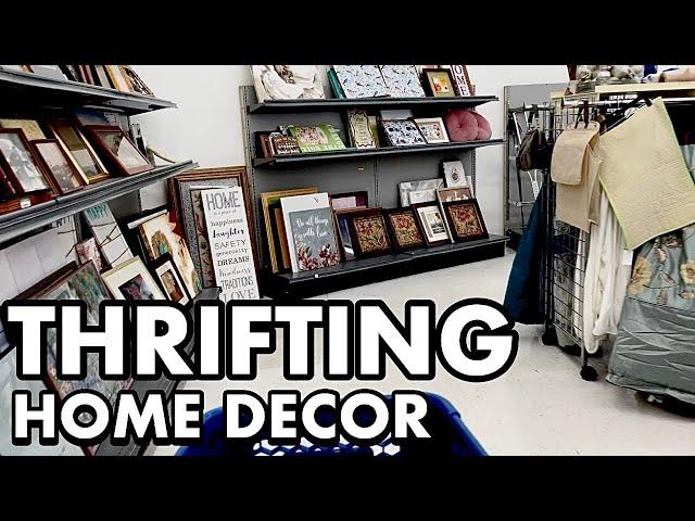 THRIFTING GOODWILL & STYLED HOME DECOR HAUL • What I Thrifted + How I Styled It!