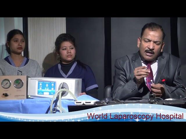 Laparoscopic Insufflator Fully Explained by Dr R K Mishra - Quadro Manometric Indicator