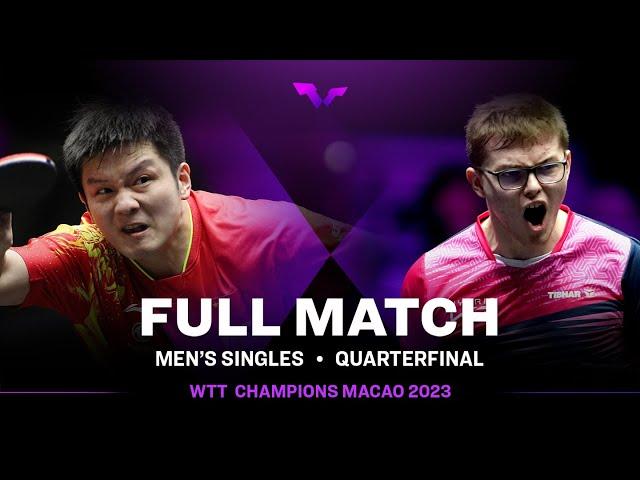 FULL MATCH | Alexis LEBRUN vs FAN Zhendong | MS QF | #WTTMacao 2023