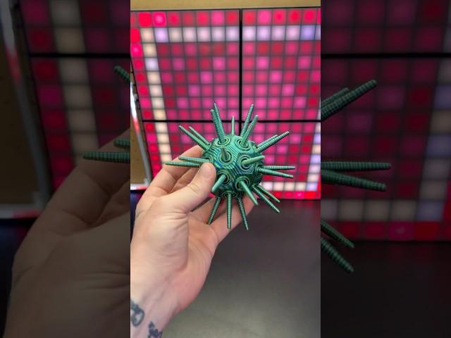 SPIKY FIDGET BALL #cool3dprints #3dprinting #3dprinted #3dprintlife #3dprint #asmr #fidget #ball