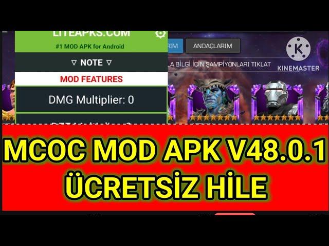 Marvel Hile Mod Apk v48.0.1 Tanrı Modu, Aptal Düşman, Ücretsiz