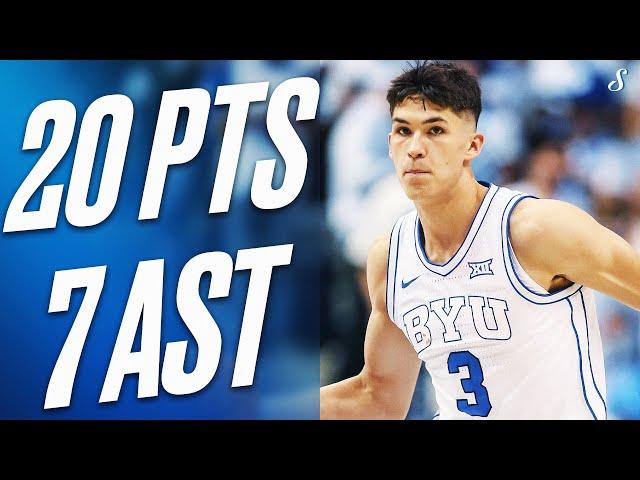 Egor Demin Drops 20 PTS & 7 AST In BYU's 2nd Game | Nov 8, 2024