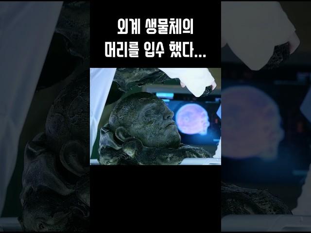 외계 생명체의 머리를 입수하게 되면 벌이지는 일