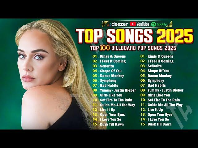 Adele, Dua Lipa, Ed Sheeran, Rihanna, Selena Gomez, Bruno Mars, Maroon 5, Zayn - Billboard Hot 100