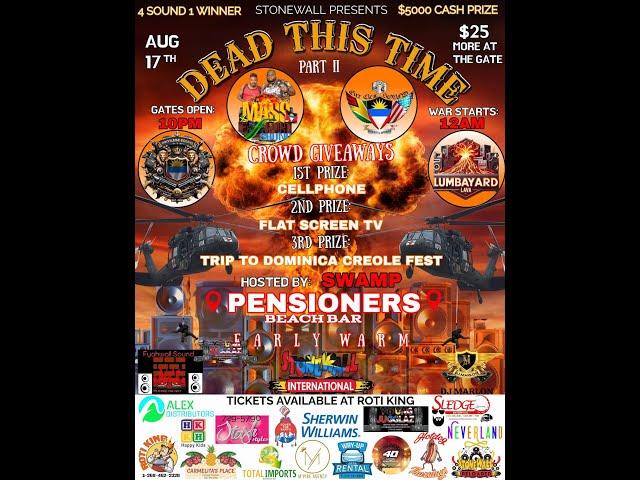 Dead This Time Soundclash - Privilege,Everclear,Lumber Yard Lava & Mass Effect - Aug 17th 2024