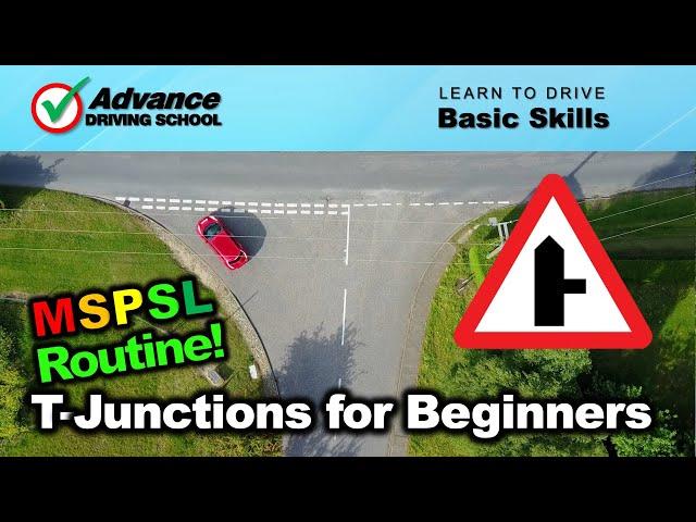 T-Junctions for Beginners  |  Learn to drive: Basic skills