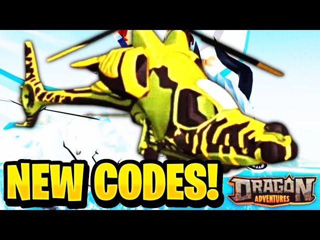 Dragon Adventures GYROCOPTER ARRIVES CODES!