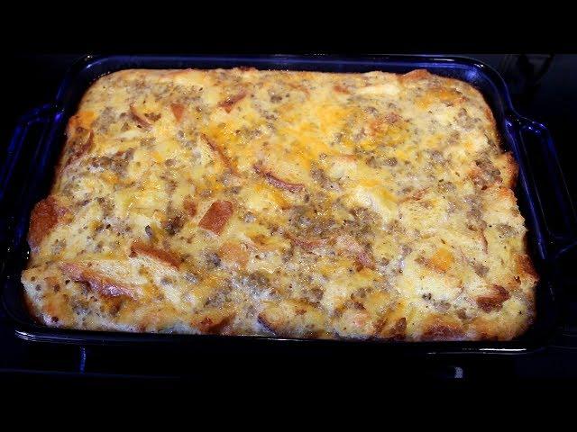 Overnight Christmas Egg Casserole | Holiday Recipes