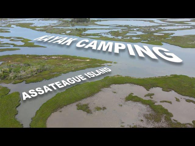 Kayak Camping on Assateague Island.