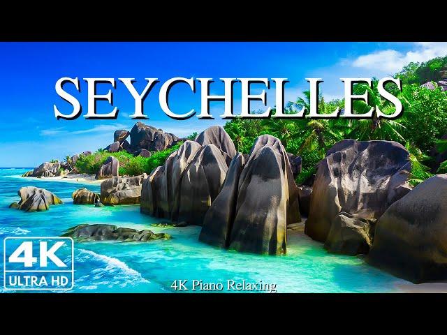 Seychelles 4k - Relaxing Music With Beautiful Natural Landscape - Amazing Nature