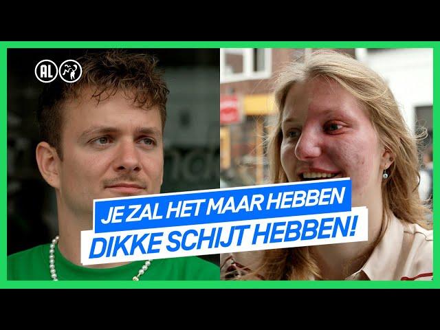 Sarah is niet zichzelf zonder haar wijnvlek | JZHMH | NPO 3 TV